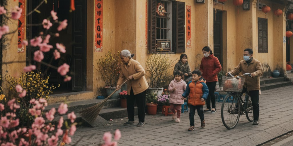 2. Âm thanh cuối năm nghe rất thân thương